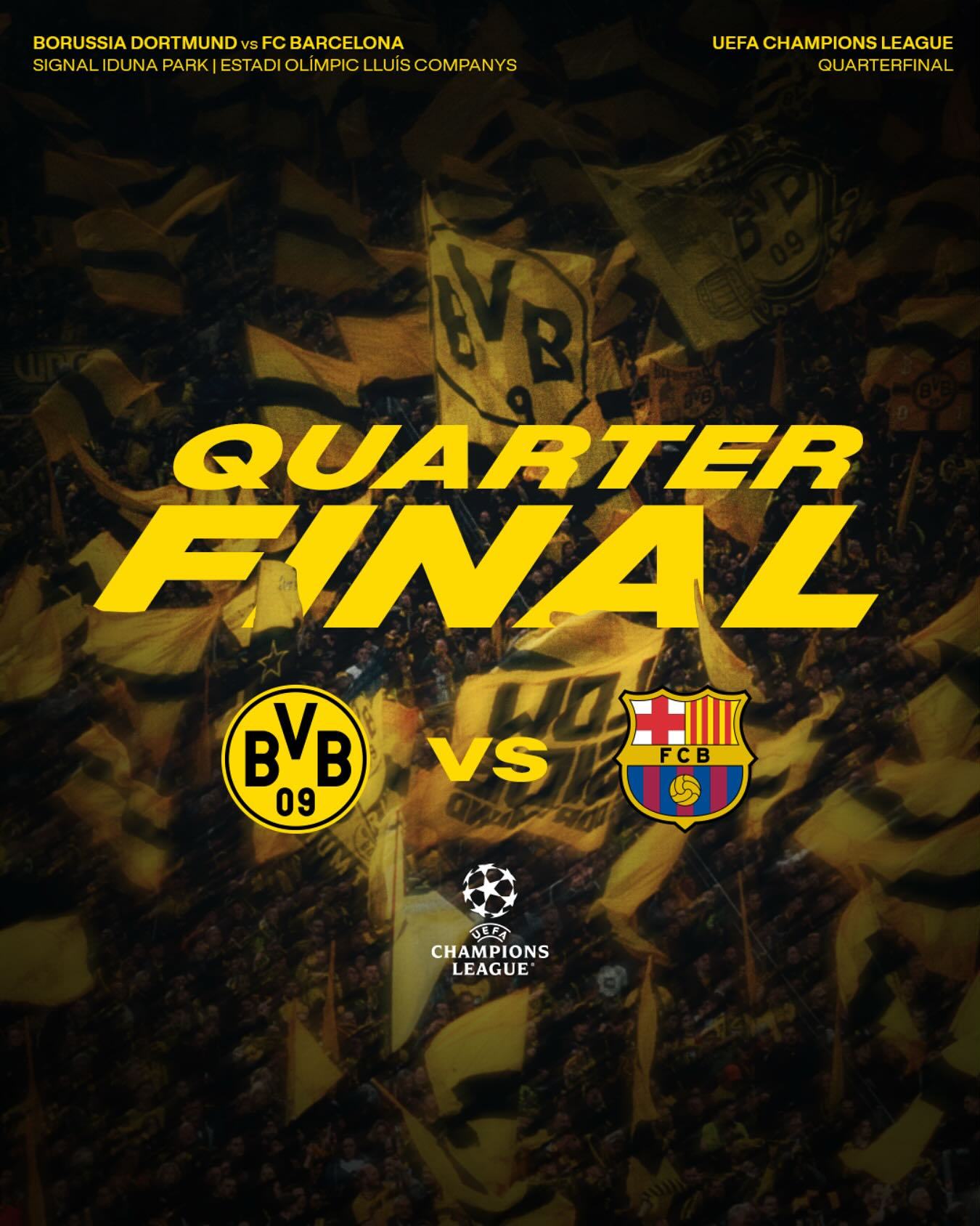 多特蒙德险胜拜仁慕尼黑，挺进欧冠四强！，掌声雷动